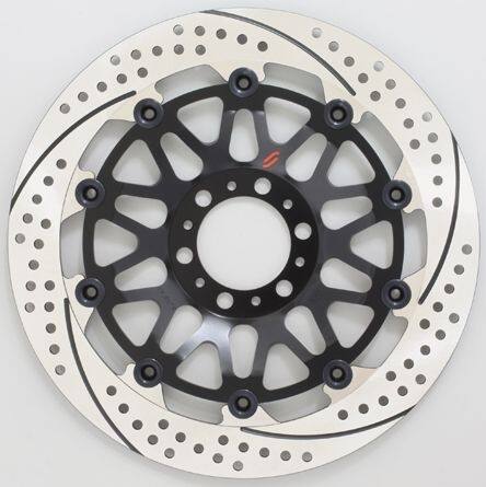 SUNSTAR サンスター PREMIUM RACING [プレミアムレーシング] フロントディスクローター CB1300 SUPER FOUR CBR1100XX X11 X4 Type LD HONDA ホンダ ブレーキディスクローター ブレーキ 左用 / インナータイプ：M / アウター：ホール＆スリットタイプ｜ウェビック　店