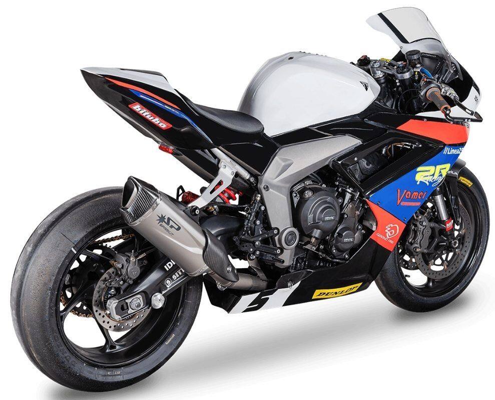 SPARK EXHAUST スパーク マフラー フルエキゾーストシステム WSPBレプリカ ＋ Force Evo サイレンサー DAYTONA 660 TRIUMPH トライアンフ フルエキゾーストマフラー｜ウェビック　店