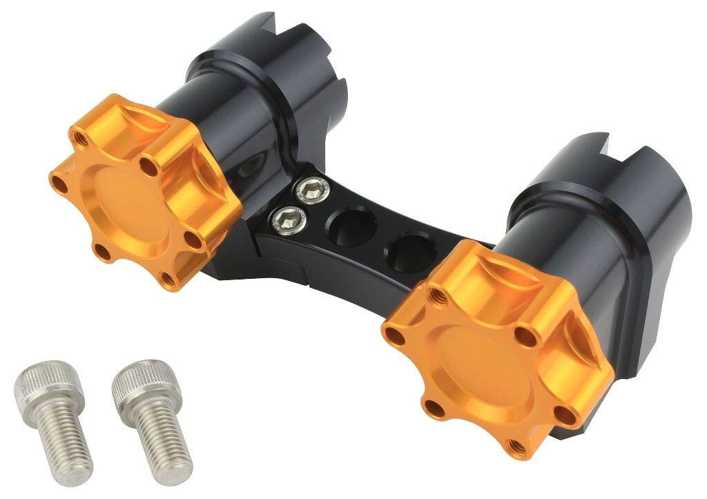 SHIFT UP シフトアップ ビレットハンドルブラケット＆ノブセット モンキー HONDA ホンダ ハンドルポスト・ハンドルライザー ハンドル周辺パーツ ハンドル｜ウェビック　店
