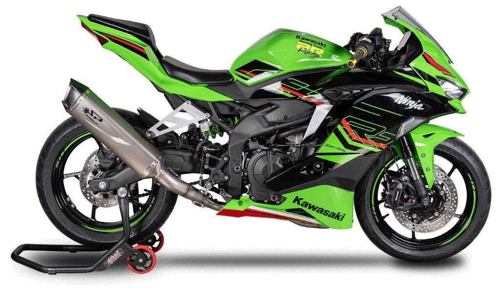 SPARK EXHAUST スパーク マフラー レーシングコンプリートキット+FORCE EVO:ステンレススチールマニホールド+チタンサイレンサー - IDMバージョン ZX-4RR KAWASAKI カワサキ フルエキゾーストマフラー|ウェビック 店