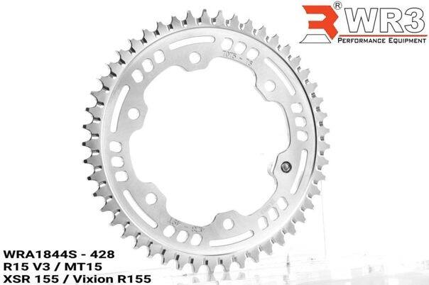 WR3 ダブルアールスリー Rear Sprocket MT-15 Vixion 155R XSR155 YZF-R15 V3 YAMAHA ヤマハ ドリブンスプロケット・リアスプロケット 駆動系｜ウェビック　店