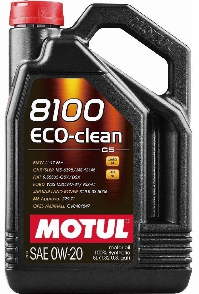 MOTUL モチュール 8100 Eco-clean【0W-20】【5L】【4サイクルオイル】 4サイクルオイル オイル|ウェビック 店