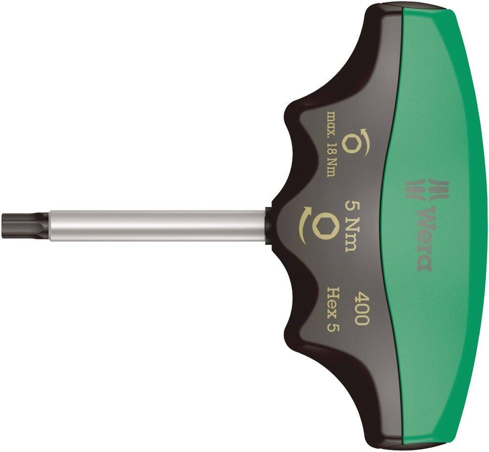 WERA ヴェラ 単能 T型トルクドライバー 六角5mm トルクスドライバー ドライバー ハンドツール|ウェビック 店