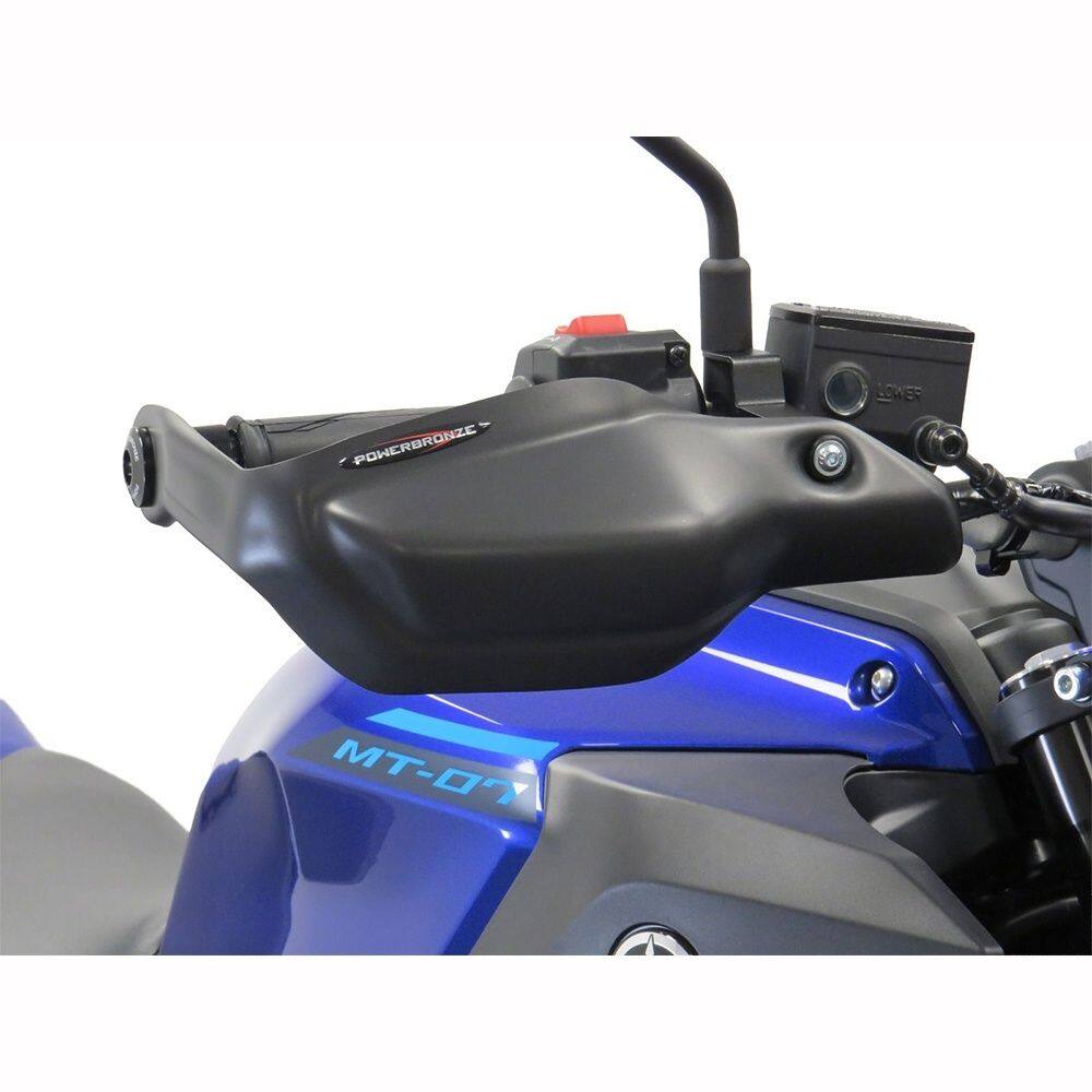 POWERBRONZE ハンドガードキット MT-07 YAMAHA ヤマハ ハンドガード・ナックルガード ハンドル周辺パーツ ハンドル｜ウェビック　店 23,753円