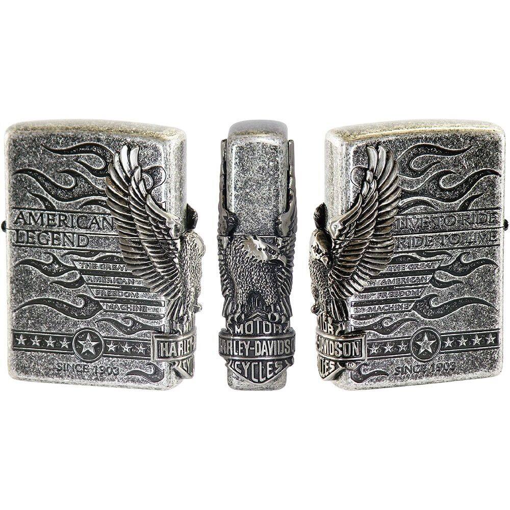 PENGUIN LIGHTER ペンギンライター ZIPPO HARLEY-DAVIDSON HDP-74 サイドメタル コンロ・焚火台・バーナー｜ウェビック　店