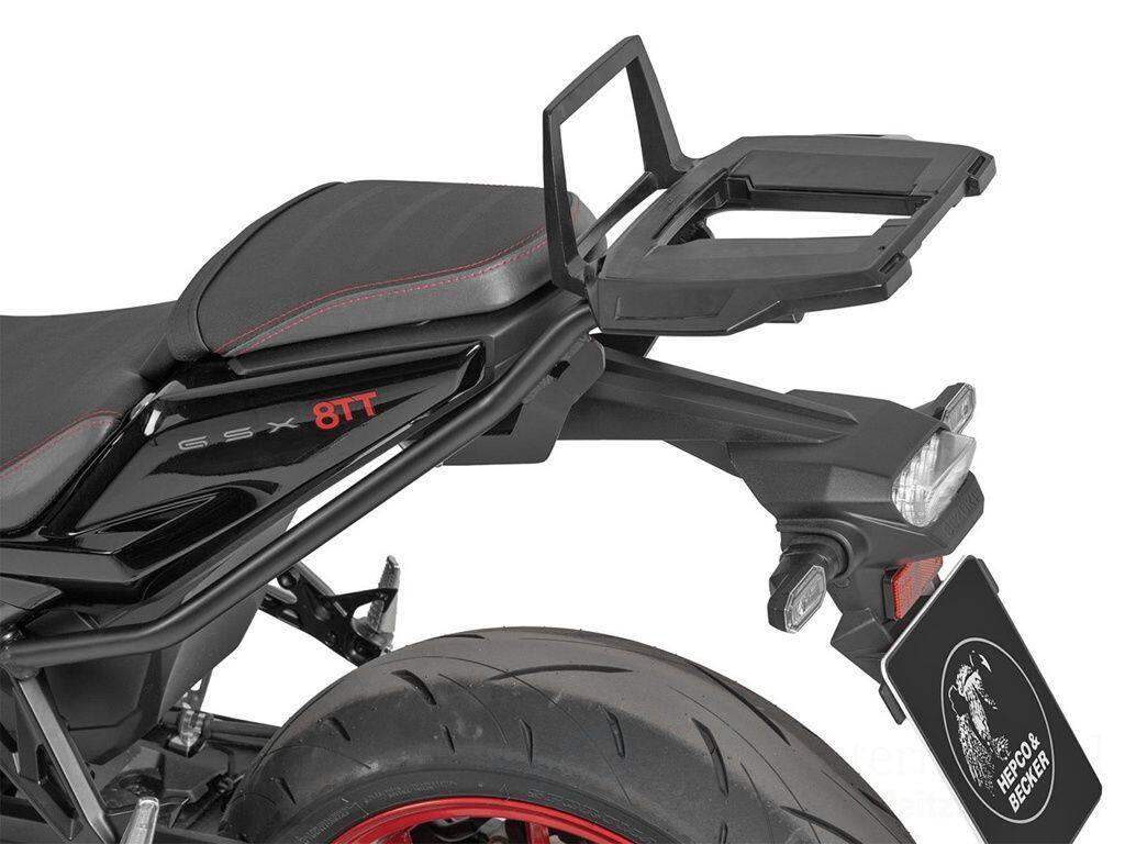 HEPCO＆BECKER ヘプコ＆ベッカー トップケースホルダー アルラック GSX-8TT GSX-8T SUZUKI スズキ リアキャリア 外装｜ウェビック　店