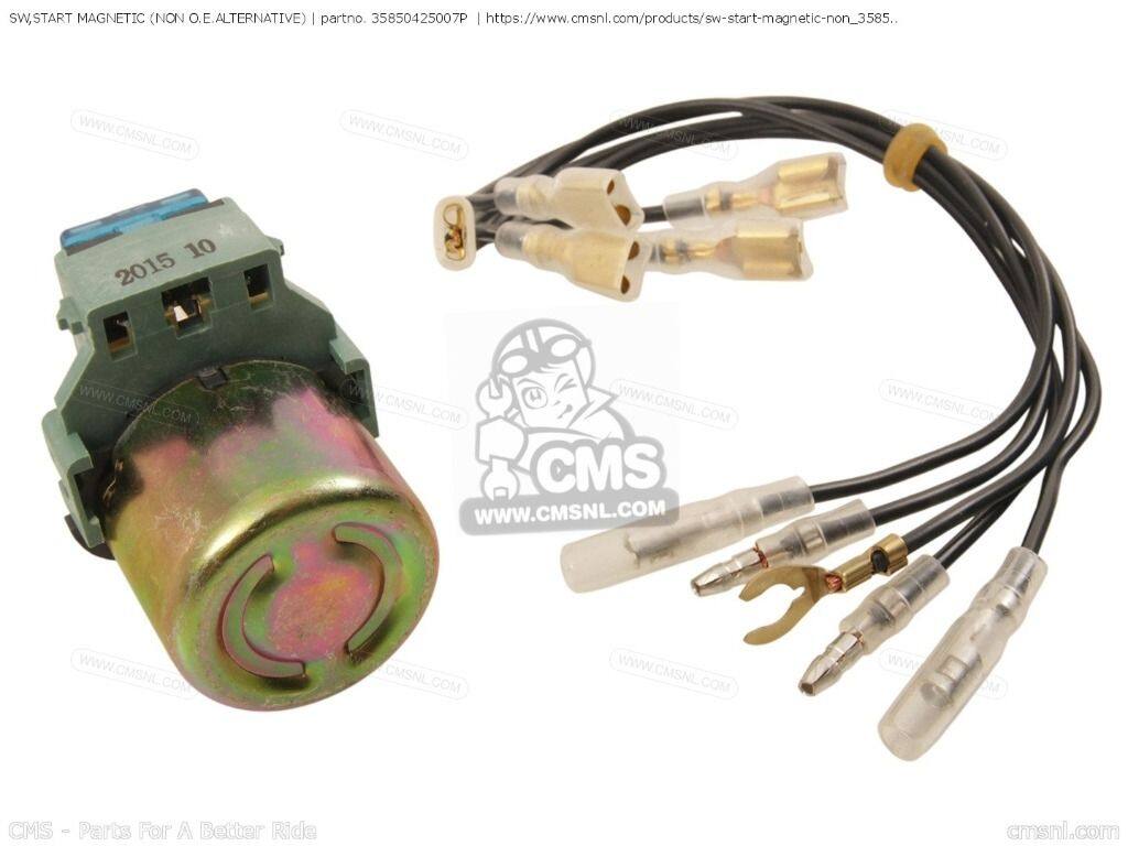 CMS シーエムエス SW，START MAGNETIC (NON O.E. ALTERNATIVE)［35850425007P］ HONDA ホンダ スイッチ スイッチ・ハーネス関係 電装系｜ウェビック　店