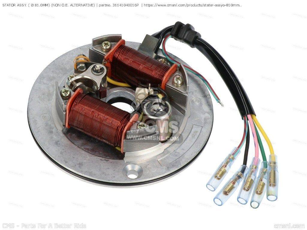CMS シーエムエス STATOR ASSY. ( Φ 81.0MM) (NON O.E. ALTERNATIVE)［31141040016P］ HONDA ホンダ オルタネーター・ジェネレーター 電装系｜ウェビック　店