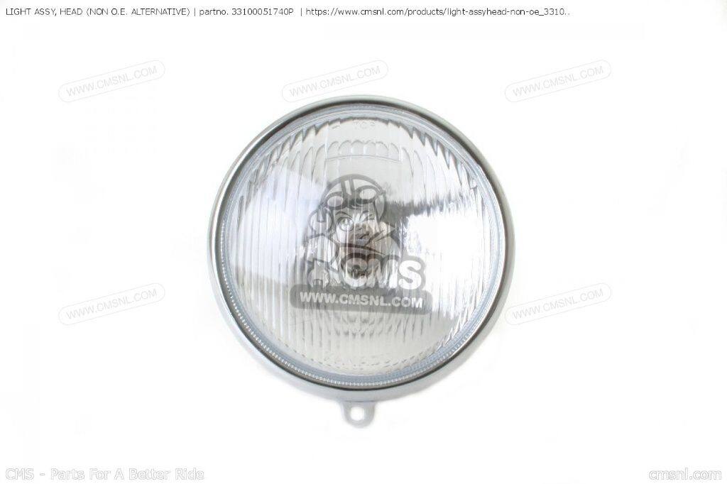 CMS シーエムエス LIGHT ASSY， HEAD［33100051740P］ CD50K1 NORWAY SS50Z ENGLAND K1 FRANCE K2 K3 SS50ZB2 Z50AK2 U.S.A HONDA ホンダ ヘッドライト 灯火類 電装系｜ウェビック　店
