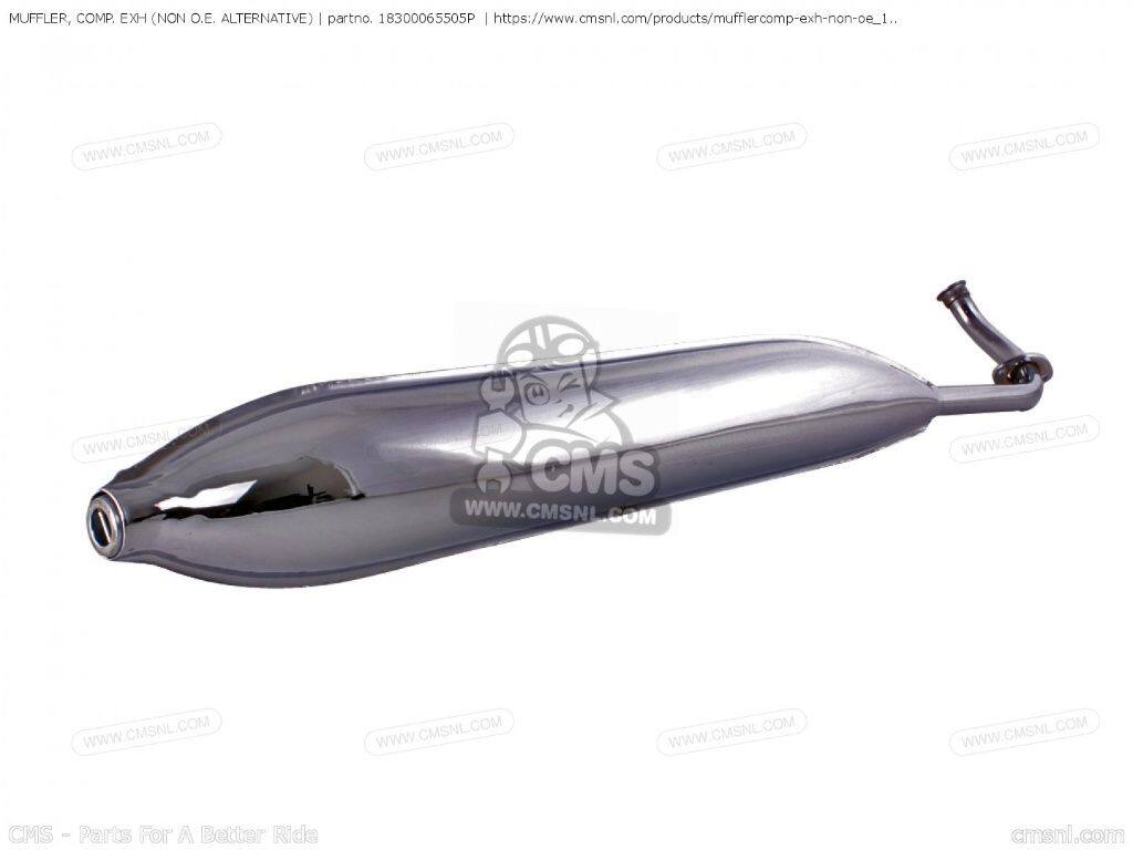 CMS シーエムエス MUFFLER， COMP. EXH［18300065505P］ CD50 JAPAN CD50H CD50K1 DENMARK GENERAL EXPORT TYPE 3 KMH MPH NORWAY CD50M CD50Z CD65 CD65M CD70B 4 CD70K1 CD70 HONDA ホンダ フルエキゾーストマフラー マフラー｜ウェビック　店