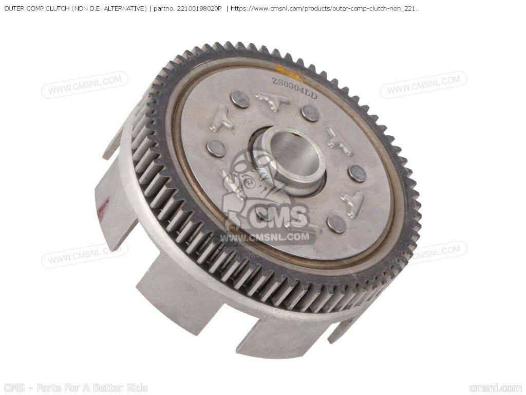 CMS シーエムエス OUTER COMP CLUTCH (NON O.E. ALTERNATIVE)［22100198020P］ CD90 HONDA ホンダ クラッチバスケット 駆動系｜ウェビック　店