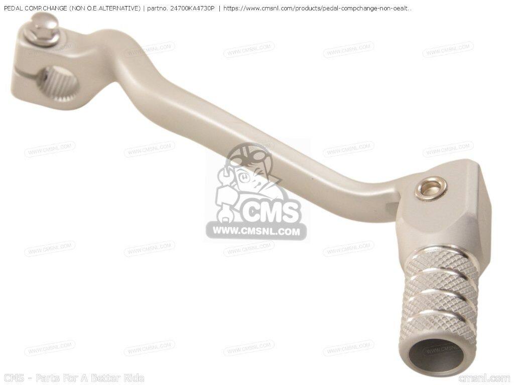 CMS シーエムエス PEDAL COMP.CHANGE (NON O.E. ALTERNATIVE)［24700KA4730P］ CR250R ELSINORE CR500R HONDA ホンダ シフトペダル ステップ 足回り｜ウェビック　店