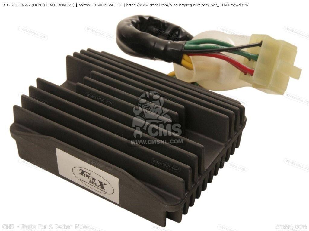 CMS シーエムエス REG RECT ASSY (NON O.E. ALTERNATIVE)［31600MCWD01P］ VFR800 VFR800A INTERCEPTOR HONDA ホンダ レギュレーター・レクチファイヤ 電装系｜ウェビック　店