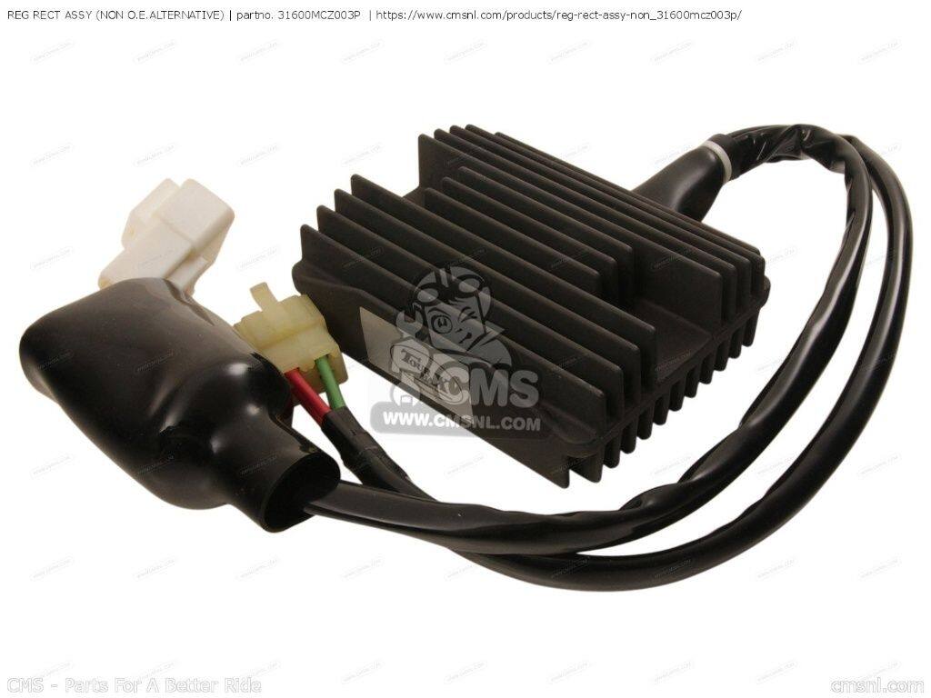 CMS シーエムエス REG RECT ASSY (NON O.E. ALTERNATIVE)［31600MCZ003P］ CB900F HORNET HONDA ホンダ レギュレーター・レクチファイヤ 電装系｜ウェビック　店