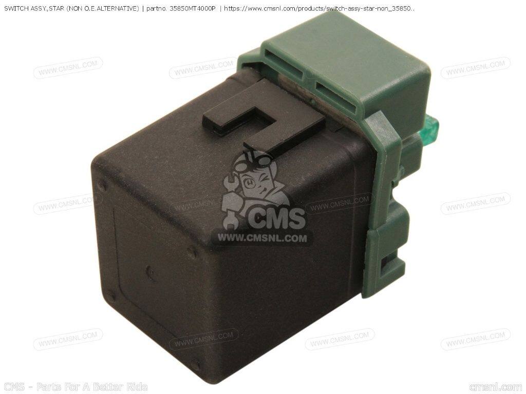 CMS シーエムエス SWITCH ASSY STAR (NON O.E. ALTERNATIVE)［35850MT4000P］ HONDA ホンダ スイッチ スイッチ・ハーネス関係 電装系｜ウェビック　店