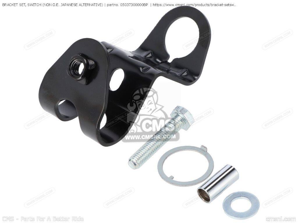 CMS シーエムエス BRACKET SET， SWITCH (NON O.E. JAPANESE ALTERNATIVE)［05037300000BP］ CB750K3 FOUR CB750K4 CB750K5 CB750K6 CB750K1 CB750K2 CB750K0 ENGLAND GERMANY FRANCE AUSTRALIA NETHERLANDS GENERAL EXPORT EUROPEAN DIRECT SALES USA CANADA KPH MPH｜ウェビック　店