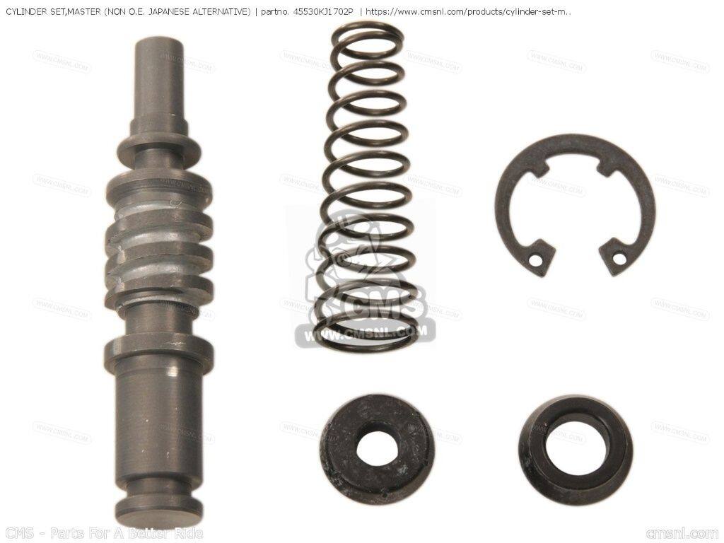 CMS シーエムエス CYLINDER SET，MASTER (NON O.E. ALTERNATIVE)［45530KJ1702P］ MTX125RW XR400R XR650R XL125R XL250R MTX200RW XLX350R XR125LA XR125L3 XR125L4 XR125L5 XR125L6 XR125L XR250R XLR250R XLR250R2 TYPE III CRM250R II XR250 XR400 CRM50R CRM75R｜ウェビック　店