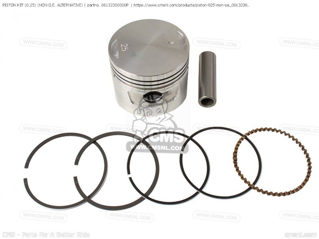 CMS シーエムエス PISTON KIT (0.25) (NON O.E. ALTERNATIVE)［06132300000P］ HONDA ホンダ ピストン エンジンパーツ エンジン｜ウェビック　店