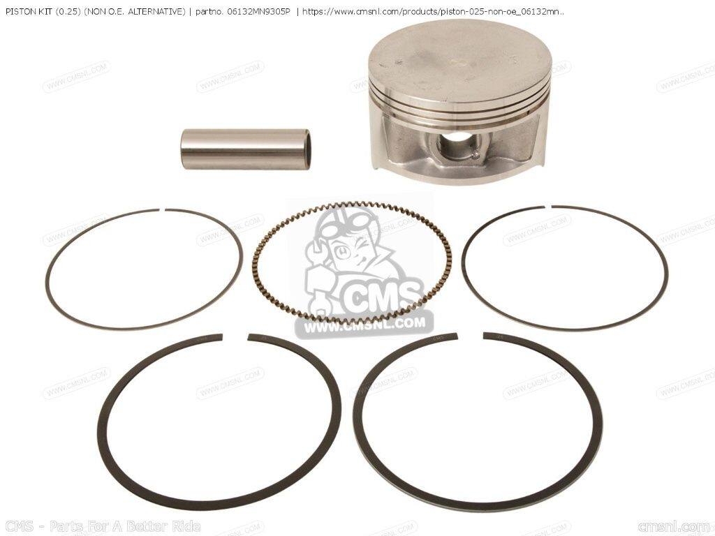 CMS シーエムエス PISTON KIT (0.25) (NON O.E. ALTERNATIVE)［06132MN9305P］ NX6502 DOMINATOR NX650 XR650L HONDA ホンダ ピストン エンジンパーツ エンジン｜ウェビック　店
