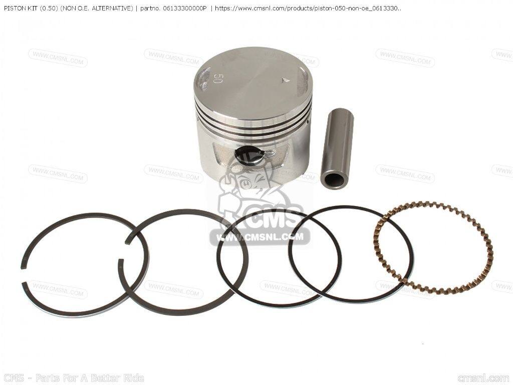 CMS シーエムエス PISTON KIT (0.50) (NON O.E. ALTERNATIVE)［06133300000P］ HONDA ホンダ ピストン エンジンパーツ エンジン｜ウェビック　店
