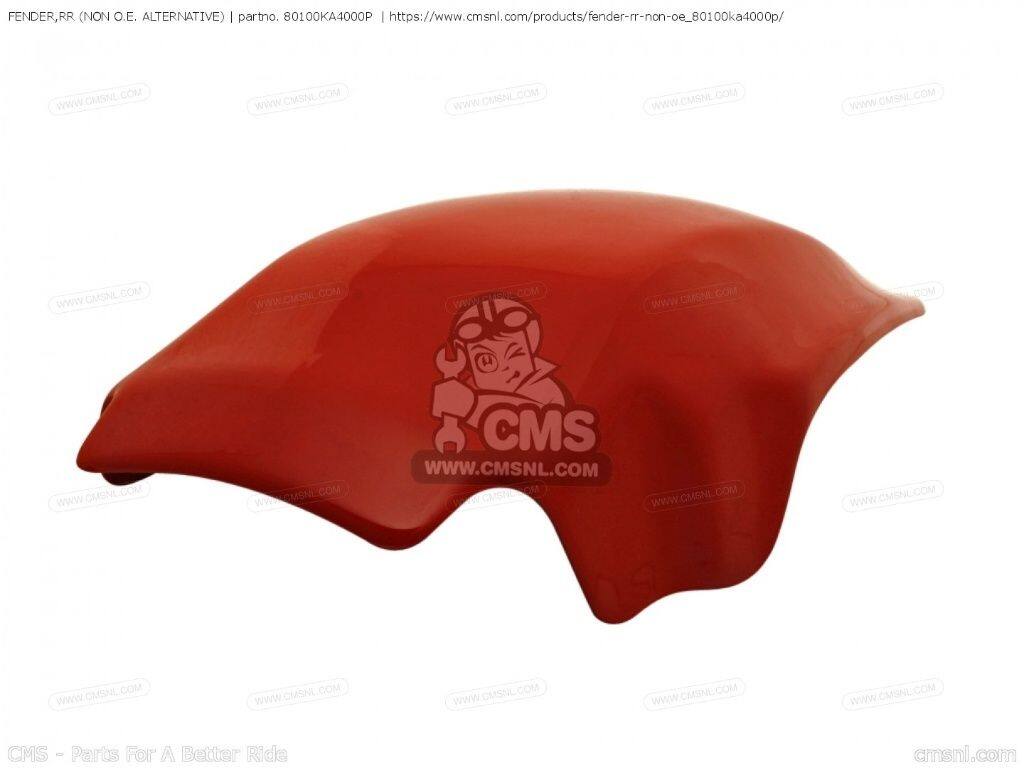 CMS シーエムエス FENDER，RR［80100KA4000P］ CR450R ELSINORE CR250R HONDA ホンダ リアフェンダー フェンダー関連 外装｜ウェビック　店