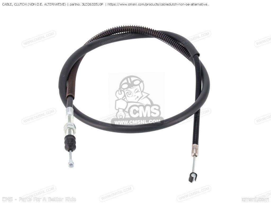 CMS シーエムエス CABLE， CLUTCH (NON O.E. ALTERNATIVE)［3LD2633510P］ XTZ750 XTZ750H 51KW XTZ750B XTZ750N 37KW YAMAHA ヤマハ クラッチワイヤー ハンドル周辺パーツ ハンドル｜ウェビック　店