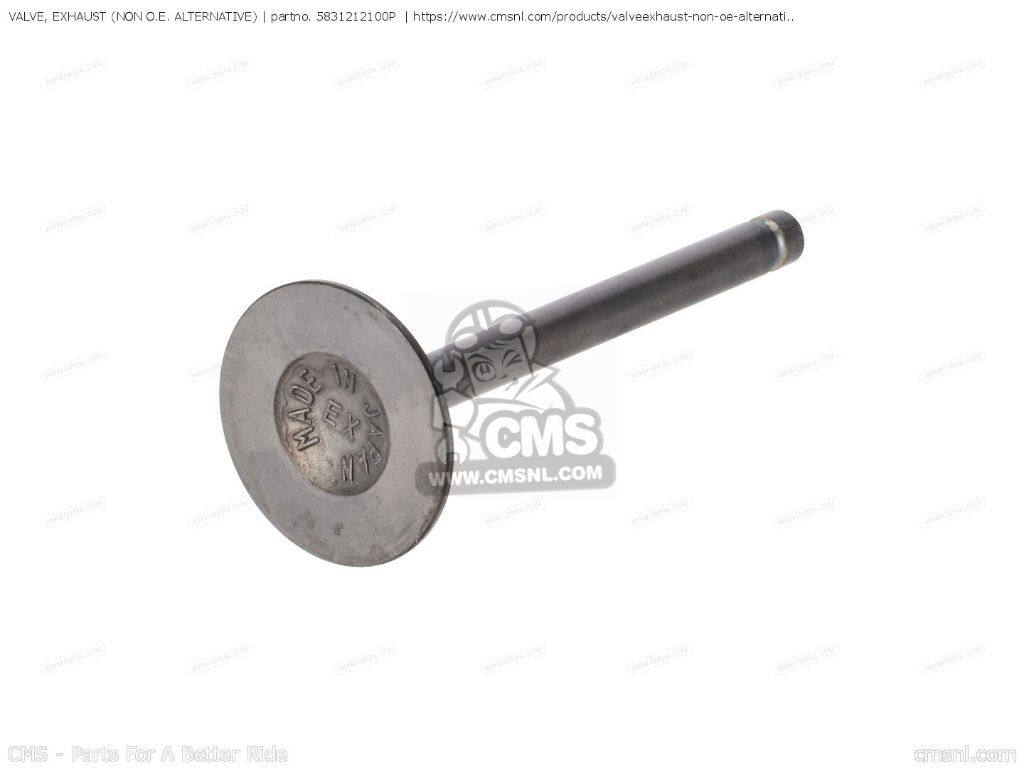 CMS シーエムエス VALVE， EXHAUST (NON O.E. ALTERNATIVE)［5831212100P］ SR500 XT500 TT500 OFFROAD YAMAHA ヤマハ フルエキゾーストマフラー マフラー｜ウェビック　店
