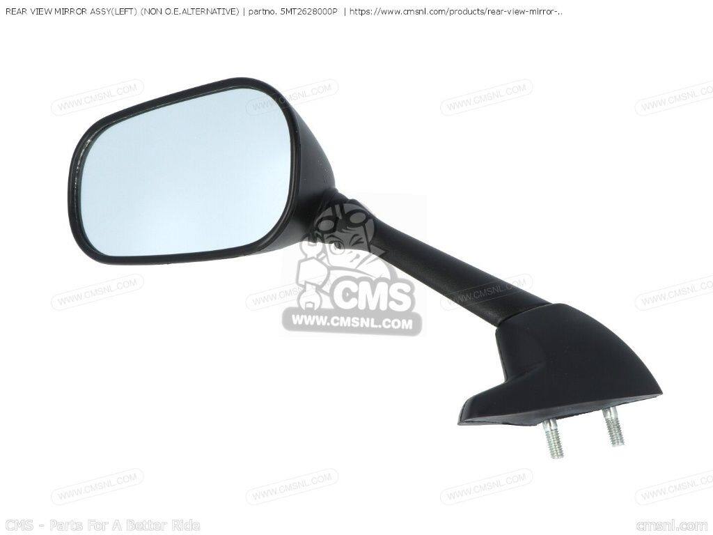 CMS シーエムエス REAR VIEW MIRROR ASSY(LEFT) (NON O.E. ALTERNATIVE)［5MT2628000P］ YZF-R6 YZF-R6N YZF-R6P YZFR6 YZFR6C YZFR6S YZFR6SC YAMAHA ヤマハ ミラー ハンドル｜ウェビック　店