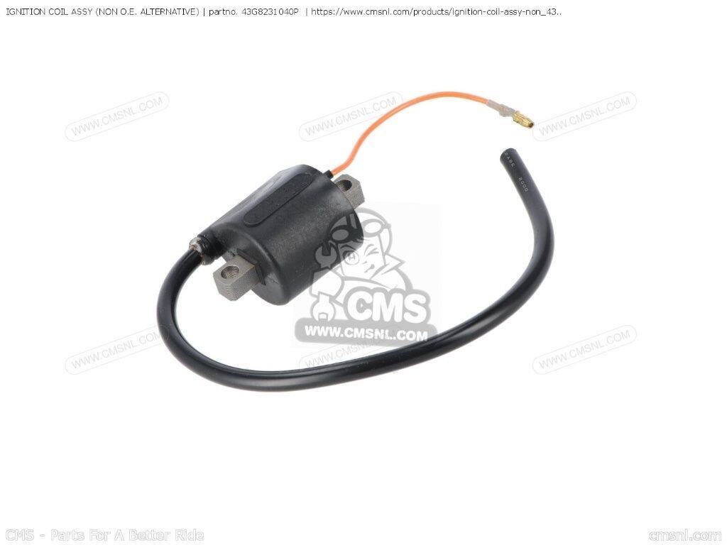 CMS シーエムエス IGNITION COIL ASSY (NON O.E. ALTERNATIVE)［43G8231040P］ PW80 TY250R DT50MX YZ490 TY250S YZ80LW YZ80LWF YZ80E YZ80F YZ80LC YZ80 IT200 YZ80-1 COMPETITION IT250 IT490 YZINGER TY350 TRIALS BW80 BIG WHEEL YAMAHA ヤマハ イグニッションコイル｜ウェビック　店