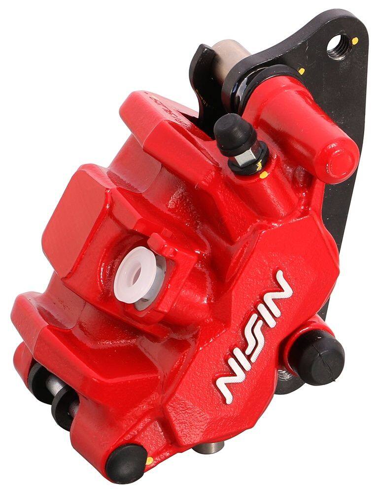 KITACO キタコ 2ポットブレーキキャリパー グロム CT125ハンターカブ エイプ50 XR50モタード XR100モタード NSR50 NSR80 NSF100 HONDA ホンダ キャリパー ブレーキ カラー：レッド｜ウェビック　店