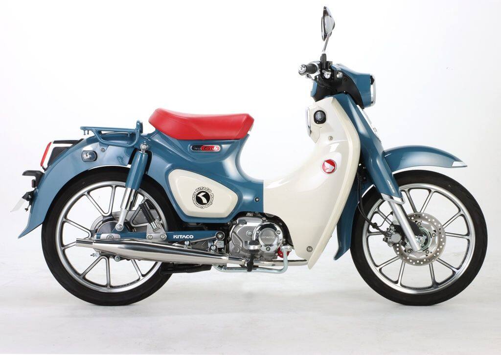 KITACO キタコ クラシックダウンマフラー スーパーカブC125 HONDA ホンダ フルエキゾーストマフラー マフラー｜ウェビック　店