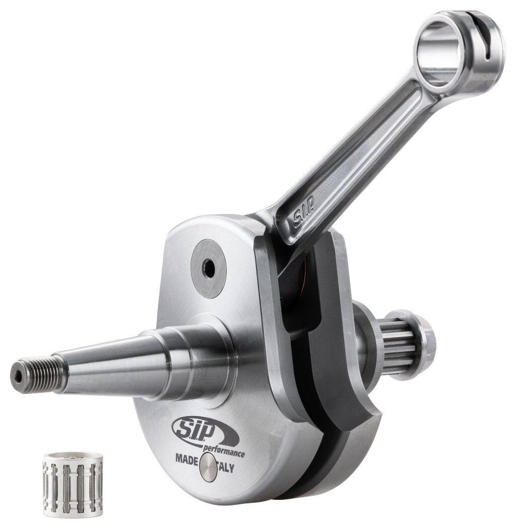 SIP Scootershop エスアイピー スクーターショップ 【SIP PERFORMANCE】 ベルシェイプクランクシャフト Uncle Tom by PRIMATIST 200 DS Rally COSA 1 2 P200E PX200E Arcobaleno Elestart PX200 E’98/MY/Millenium Vespa ベスパ クランクシャフト エンジンパーツ|ウェビック 店