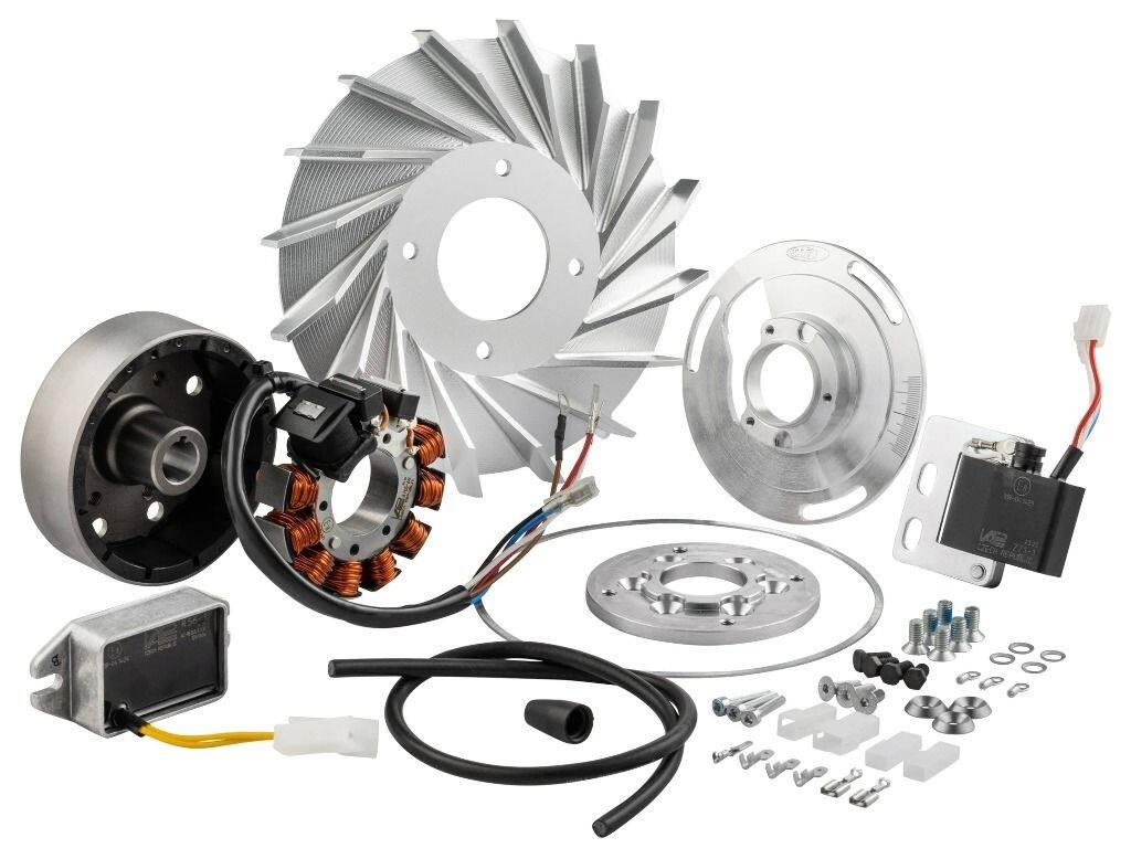 SIP Scootershop エスアイピー スクーターショップ 【SIP-VAPE】 フライホイール点火キット PERFORMANCE by VAPE Road 12V AC 125 150 T1／150 D T2／150 T3／150 ACMA GL Vespa ベスパ その他イグニッション・点火パーツ 点火系 エンジン｜ウェビック　店