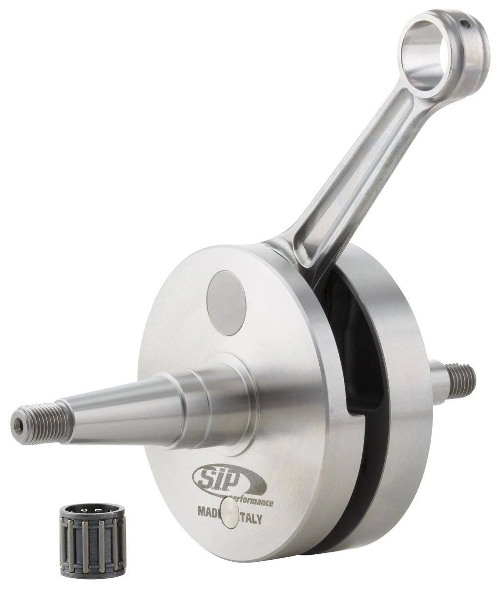 SIP Scootershop エスアイピー スクーターショップ 【SIP PERFORMANCE】 ロングストローククランクシャフト PERFORMANCE by PRIMATIST 200 DS Rally COSA 1 2 P200E PX200E Arcobaleno Elestart PX200 E&rsquo;98／MY／Millenium Vespa ベスパ クランクシャフト エンジンパーツ｜ウェビック　店