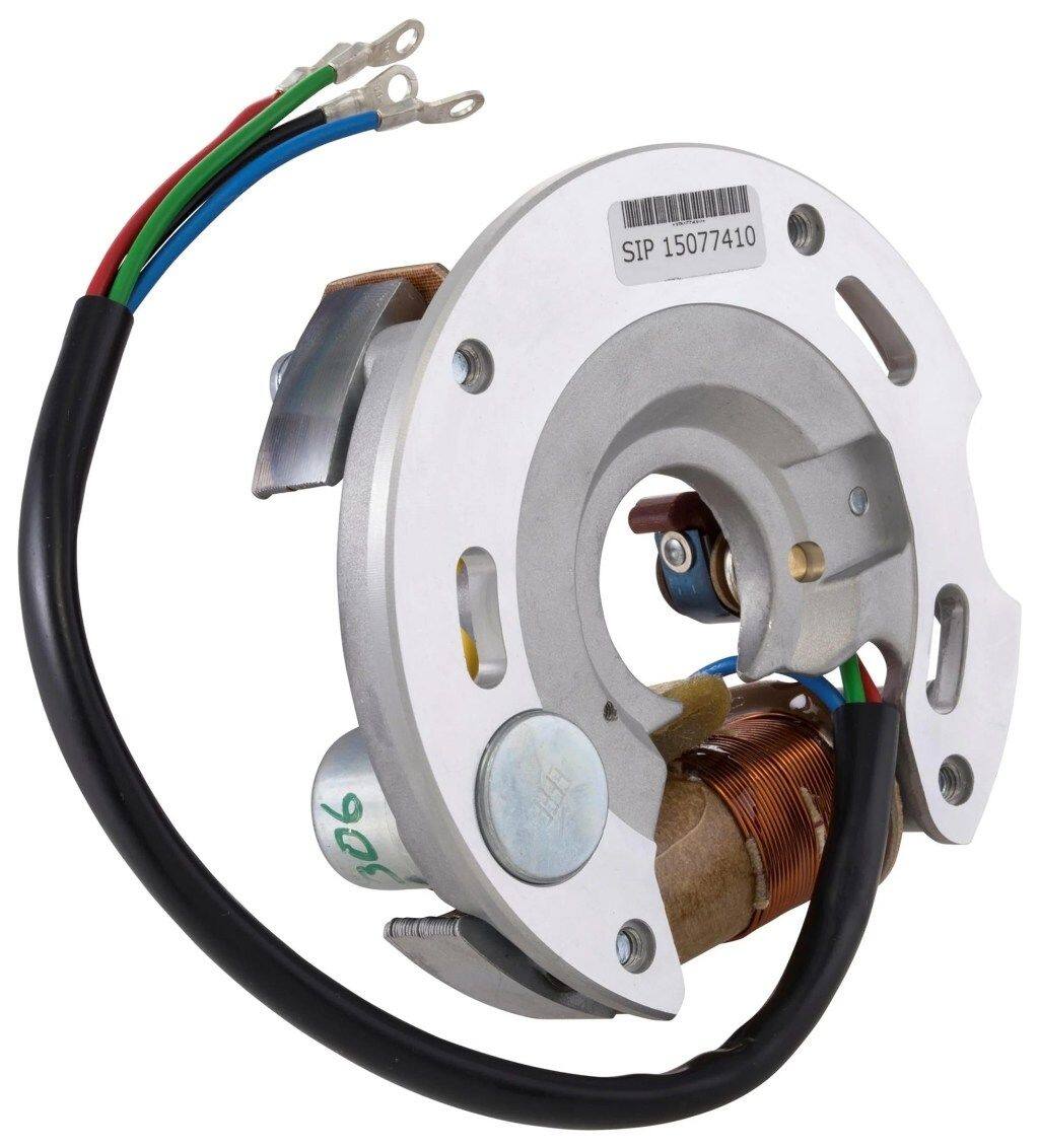 SIP Scootershop エスアイピー スクーターショップ 【SIP SPAREPARTS】 ステータープレート 6V/15W 50 R Special Vespa ベスパ オルタネーター・ジェネレーター 電装系|ウェビック 店