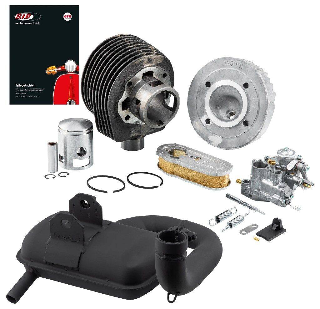 SIP Scootershop エスアイピー スクーターショップ 【SIP LEGAL】 チューニングキット 125 cc ROAD '公道仕様' T2／125 D Super 150 Vespa ベスパ その他エンジンパーツオプション・補修部品 エンジンパーツ エンジン｜ウェビック　店