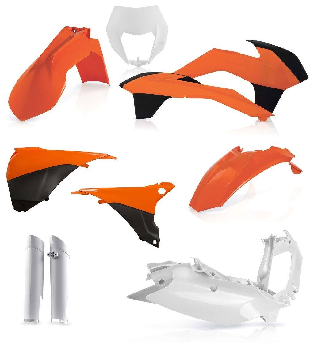 ACERBIS アチェルビス 外装セット EXC 125 200 250 300 380 2T EXC-F 350 450 500 520 KTM フルカウル・外装セット カウル関連 外装|ウェビック 店