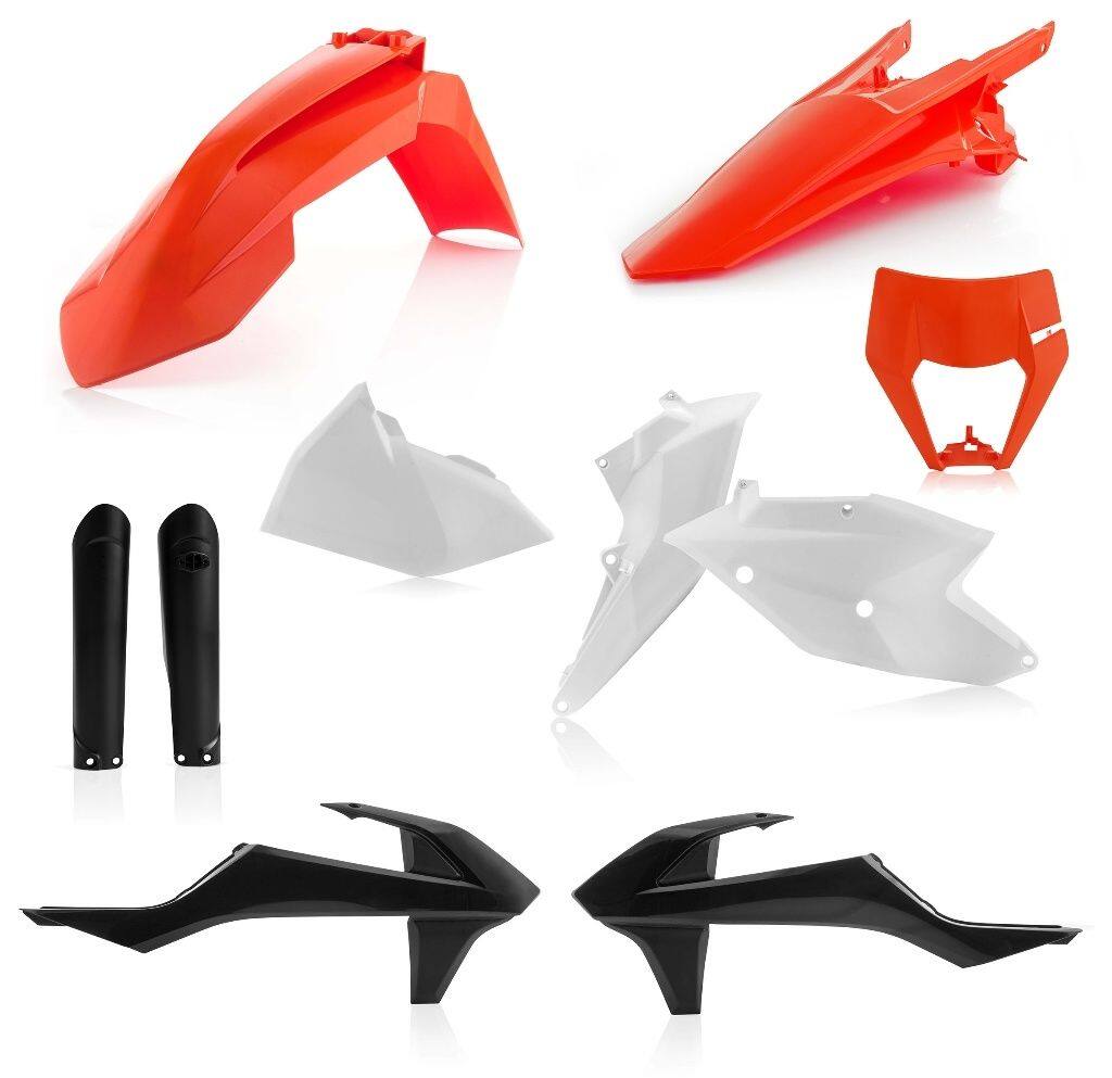 ACERBIS アチェルビス 外装セット EXC 250 TPI 300 EXC-F 350 450 500 520 XC-W 125 150 KTM フルカウル・外装セット カウル関連 外装｜ウェビック　店