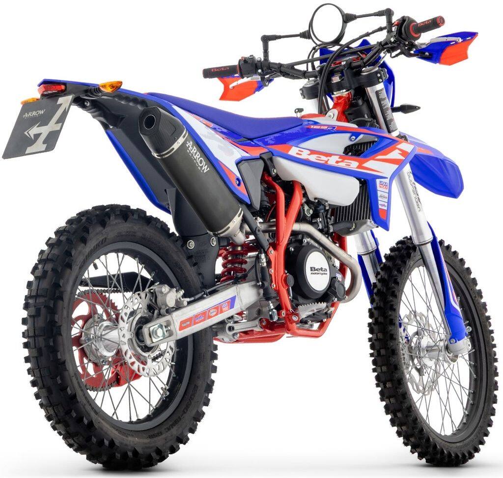 ARROW アロー ICON アルミニウム「ダーク」サイレンサー RR 125 4T Enduro Motard BETA ベータ スリップオンマフラー マフラー｜ウェビック　店