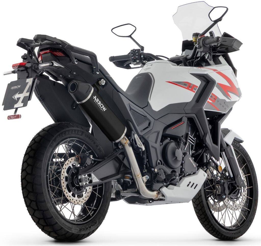 ARROW アロー INDY RACE カービーエンドキャップ付きアルミニウム「ダーク」サイレンサー ZT703-F ZONTES ゾンテス スリップオンマフラー マフラー｜ウェビック　店