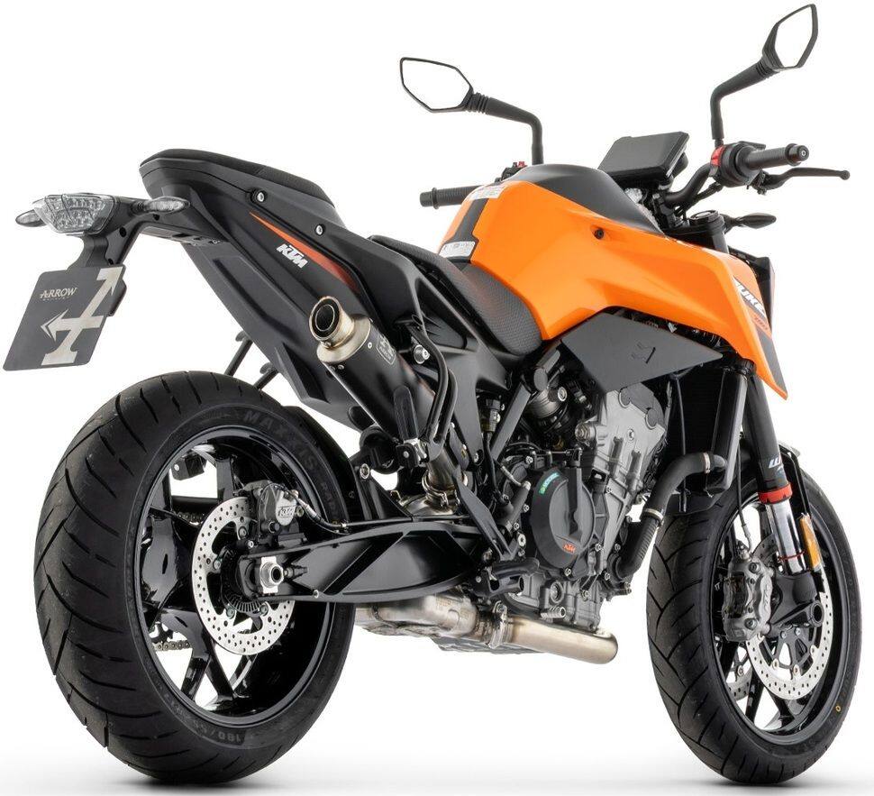 ARROW アロー GP2 サイレンサーキット 790 Duke KTM スリップオンマフラー マフラー サイレンサー材質:チタン|ウェビック 店