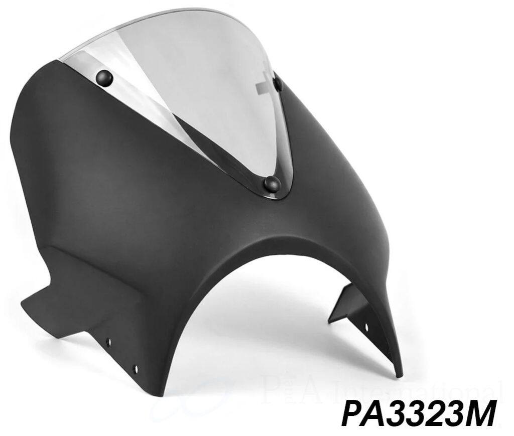 P&A International P&Aインターナショナル ヘッドライトフェアリング Z 650 RS 900 SE KAWASAKI カワサキ ビキニカウル カウル関連 外装 カラー：マットブラック｜ウェビック　店
