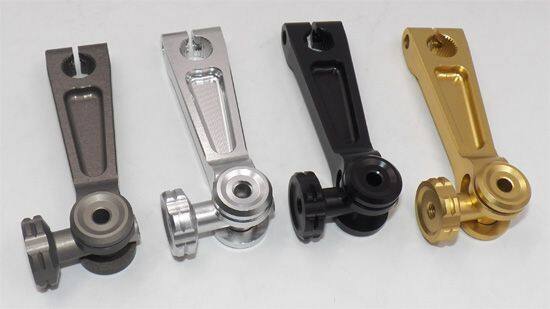 GIGA BIKE FACTORY ギガバイクファクトリー 80mm Short Rear Drum Brake Arm for SR YAMAHA ヤマハ ブレーキアーム ブレーキ｜ウェビック　店