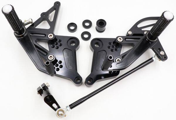 GIGA BIKE FACTORY ギガバイクファクトリー Type-1 Racing Rearsets for Monkey 125 & MSX125 MONKEY MSX HONDA ホンダ バックステップ ステップ 足回り|ウェビック 店