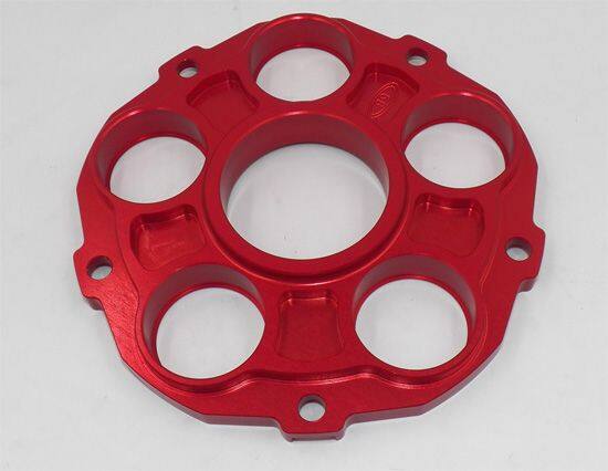 GIGA BIKE FACTORY ギガバイクファクトリー Rear Sprocket Hub for Ducati M796, Hyper 821 (Fits CNC Racing/JT) HYPERMOTARD MONSTER 796 DUCATI ドゥカティ スプロケットキャリア 駆動系 Color:Red|ウェビック 店