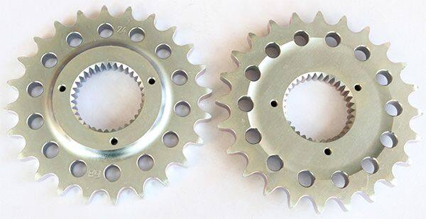 GIGA BIKE FACTORY ギガバイクファクトリー 530-24T Hardened Steel CNC Front Sprocket for HD Sportster (43.5mm ID) SPORTSTER HARLEY-DAVIDSON ハーレーダビッドソン ドライブスプロケット・フロントスプロケット 駆動系｜ウェビック　店