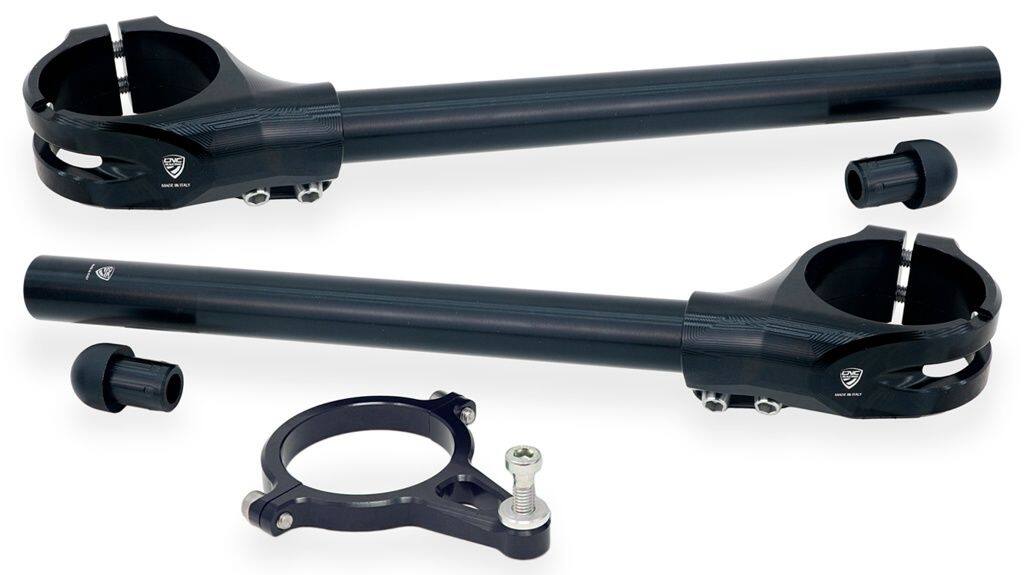 CNC Racing シーエヌシーレーシング セパレートハンドルキット Φ53mm - オフセット26mm／ステアリングダンパーブラケット付き 1199 Panigale R S Superleggera 1299 899 955 V2 959 V4 DUCATI ドゥカティ セパレートハンドル ハンドル｜ウェビック　店 43,039円