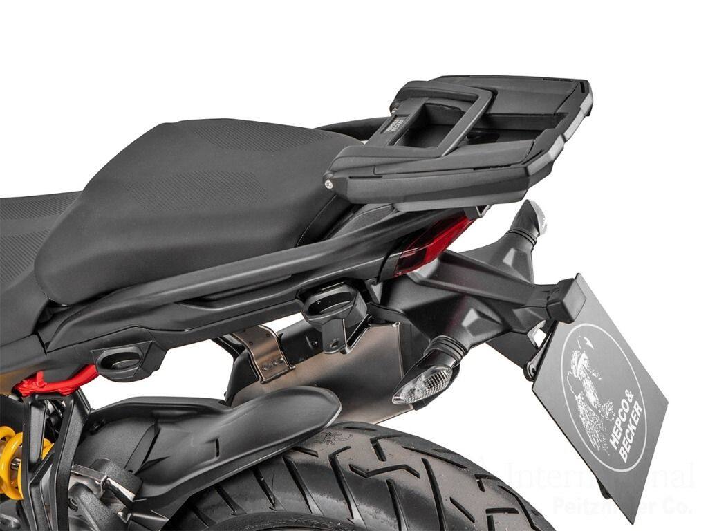 HEPCO＆BECKER ヘプコ＆ベッカー トップケースホルダー イージーラック Multistrada V2S V2 DUCATI ドゥカティ リアキャリア 外装｜ウェビック　店