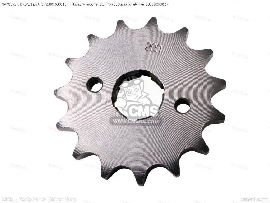 CMS シーエムエス (23801-KC6-000) SPROCKET， DRIVE［23801030811］ C200 C95 BENLY GENERAL EXPORT 1320003 CA200 CB92 SUPER SPORT HONDA ホンダ ミッション・ギア エンジンパーツ エンジン｜ウェビック　店