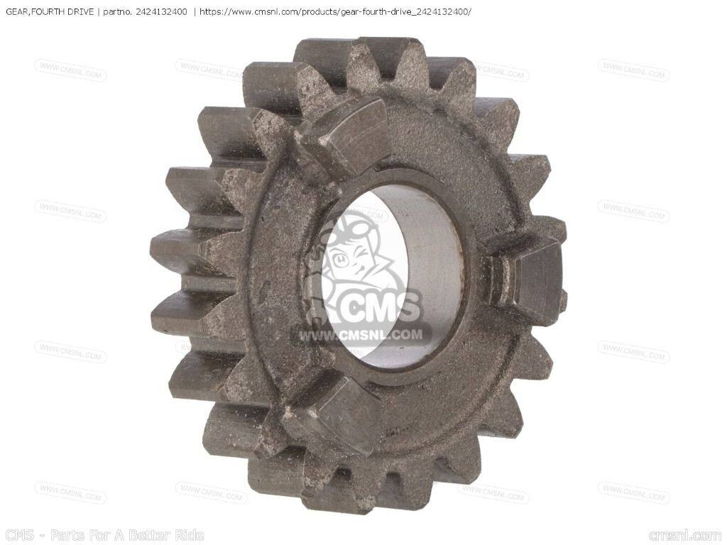 CMS シーエムエス (24241-32401) GEAR，FOURTH DRIVE［2424132400］ DR250 DR250S DR370 GN250 GN250E GN400T GN400TX GN400XT GN400XX SP250 SP370 TU250X SUZUKI スズキ ミッション・ギア エンジンパーツ エンジン｜ウェビック　店
